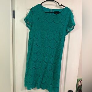 Laundry By Shelli Segal Teal Dress